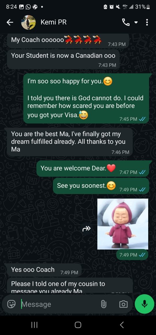 Lilian testimonial